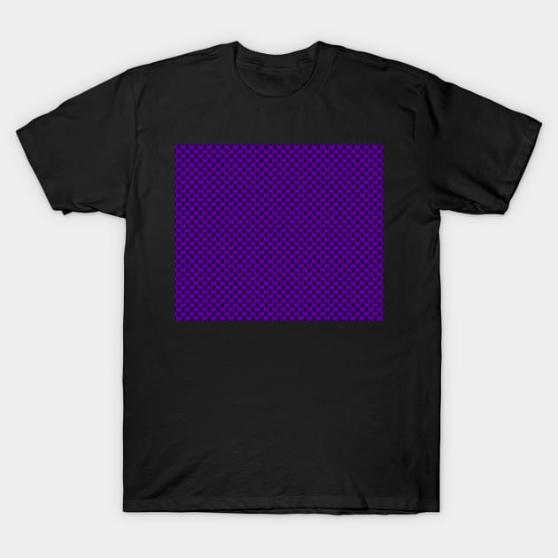 Neon Purple Dragon Scales T-Shirt by CraftyCatz